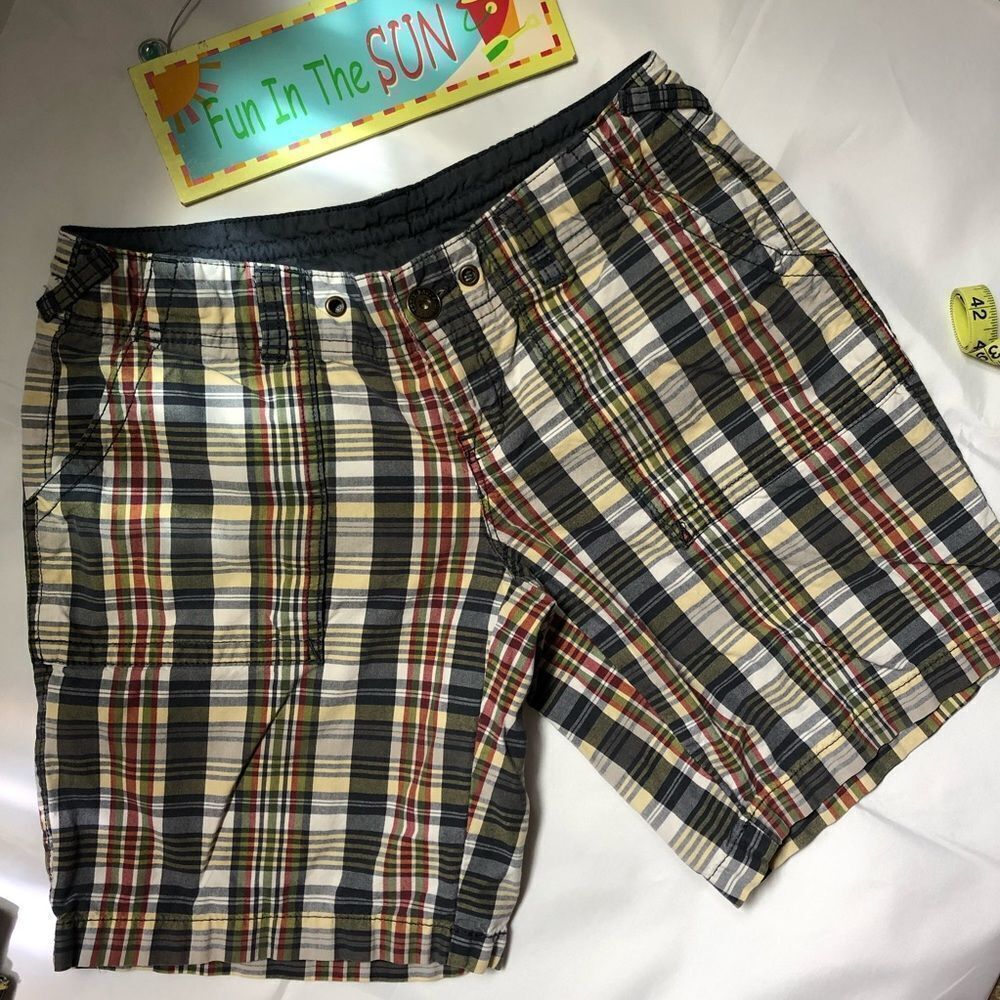 Eddie Bauer Shorts, Button Closure, Zipper Fly